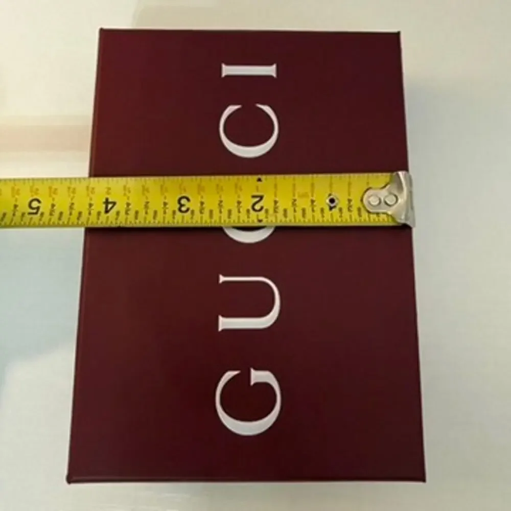 Gucci Rosso Ancora Burgundy Presentation Gift Box w/ Lid